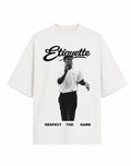 Respect the game (Tiger) Tee- white